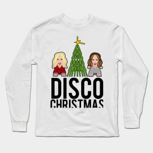 Kylie & Dannii - Disco Christmas Long Sleeve T-Shirt